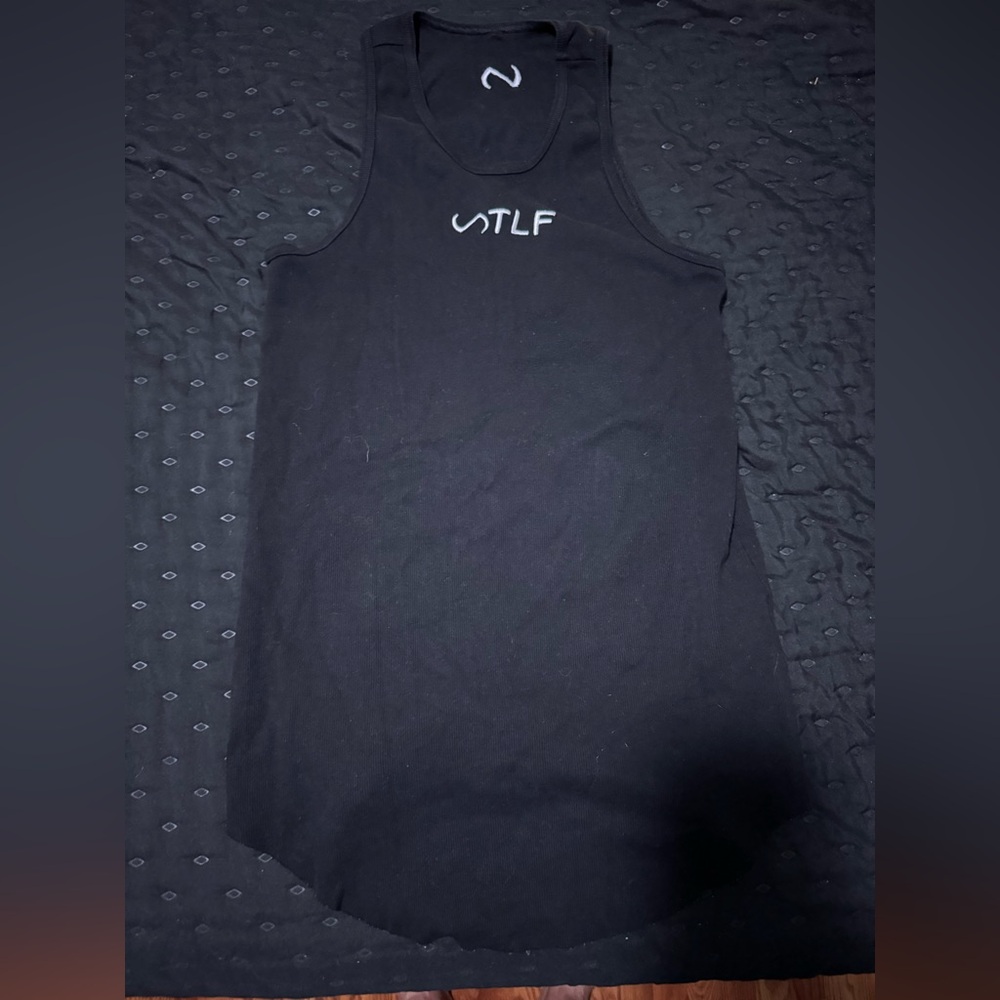 TLF Black Tank Top with Logo